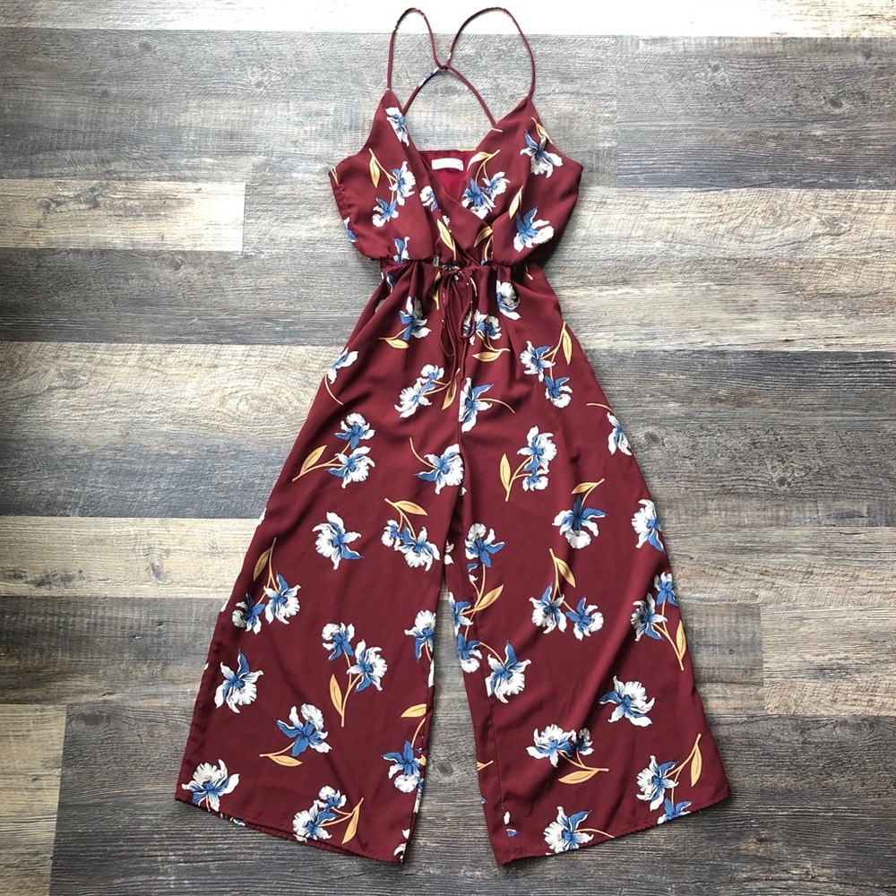 Emory Park floral jumpsuit
